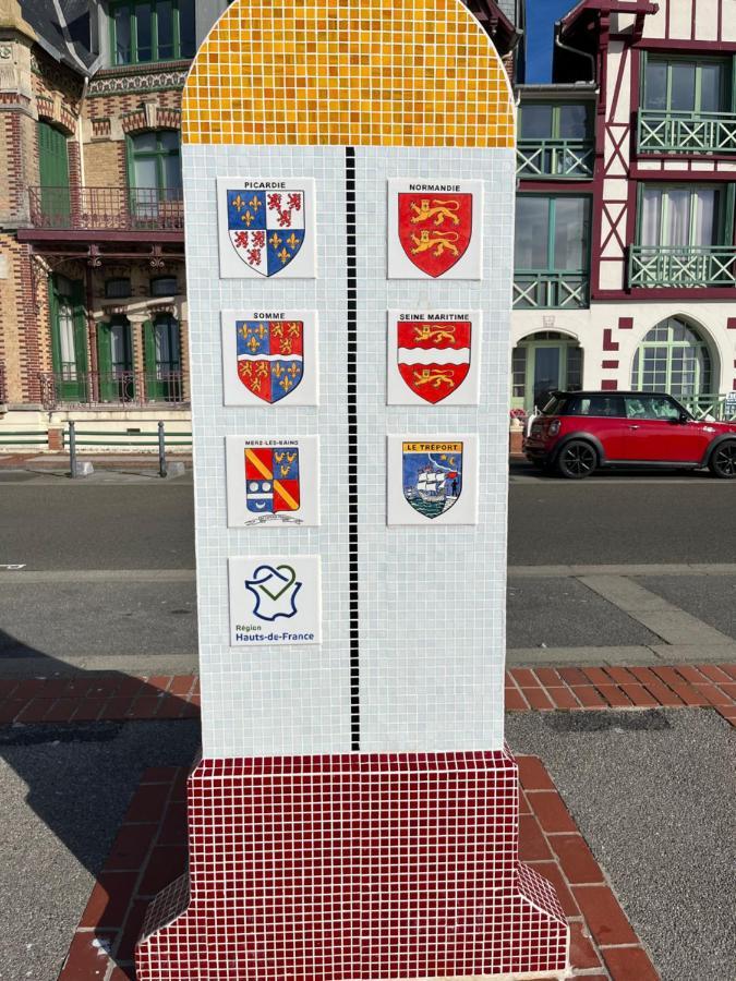A Nous Quatre Villa Le Tréport Eksteriør billede